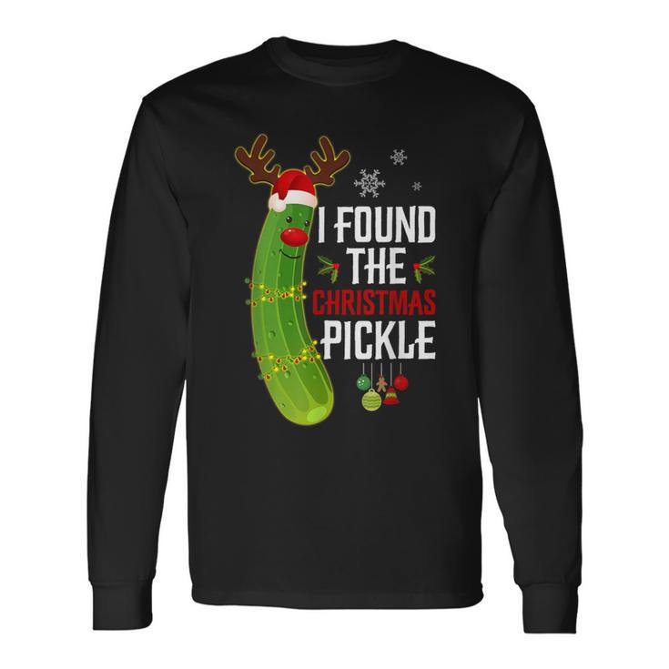 Ich Habe Die Weihnachtsgurke Finden Langarmshirts Geschenkideen