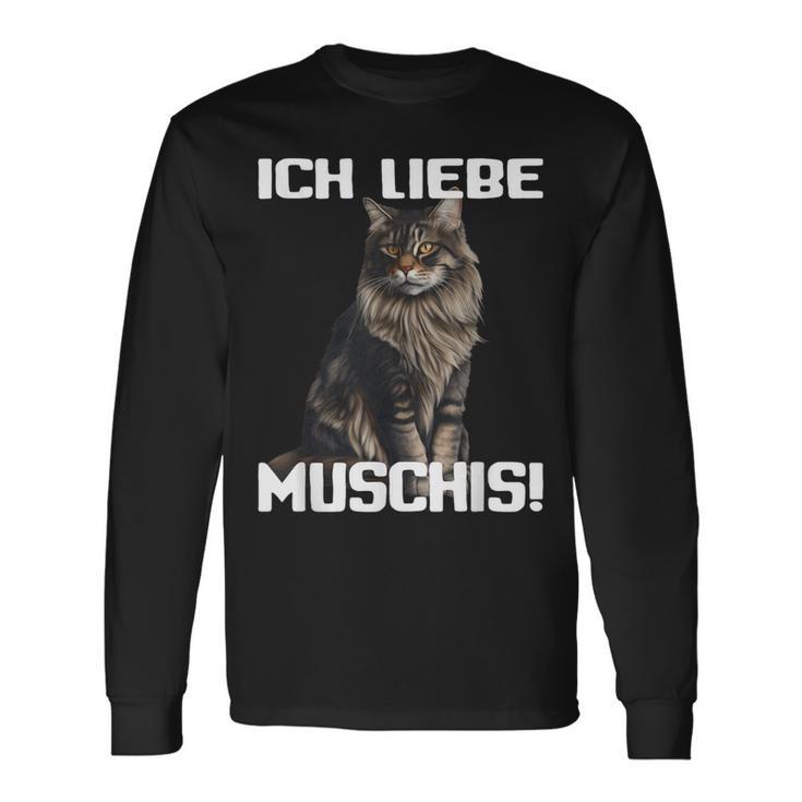 Ich Liebe Muschis I Love Langarmshirts Geschenkideen