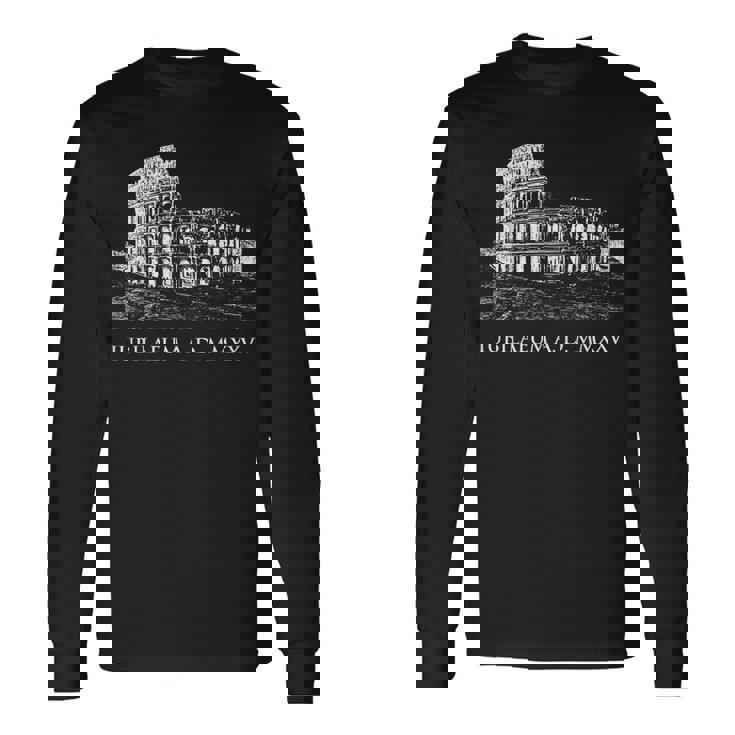 Impresión Jubileo 2025 Colección Iubilaeum Coliseo Camiseta de manga larga