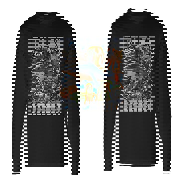 Italian Brainrot Long Sleeve T-Shirt