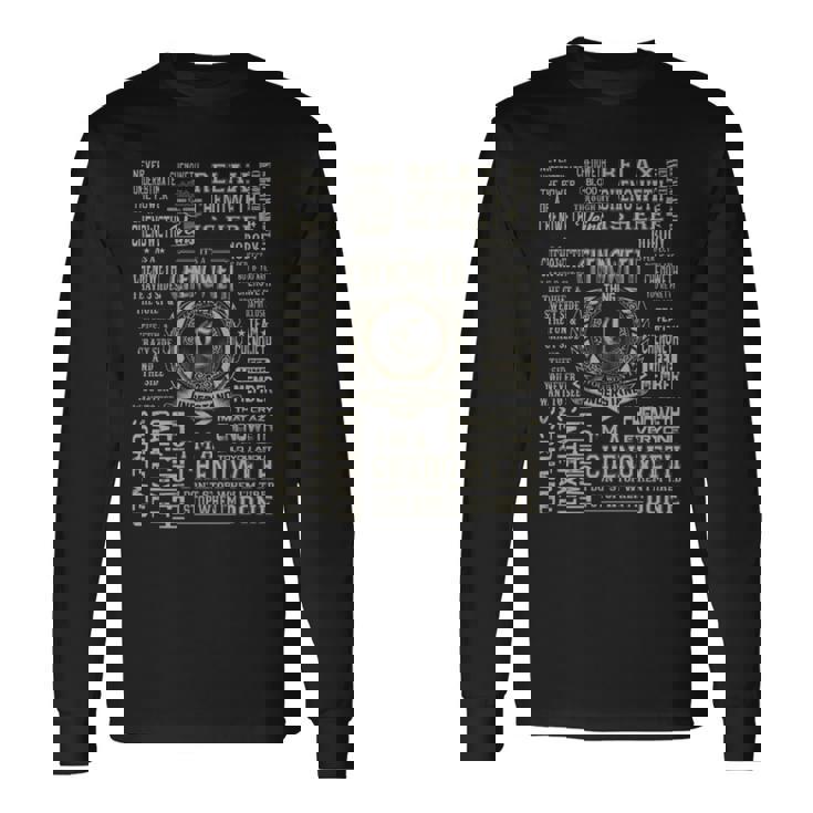 It's A Chenoweth Thing Chenoweth Name Long Sleeve T-Shirt