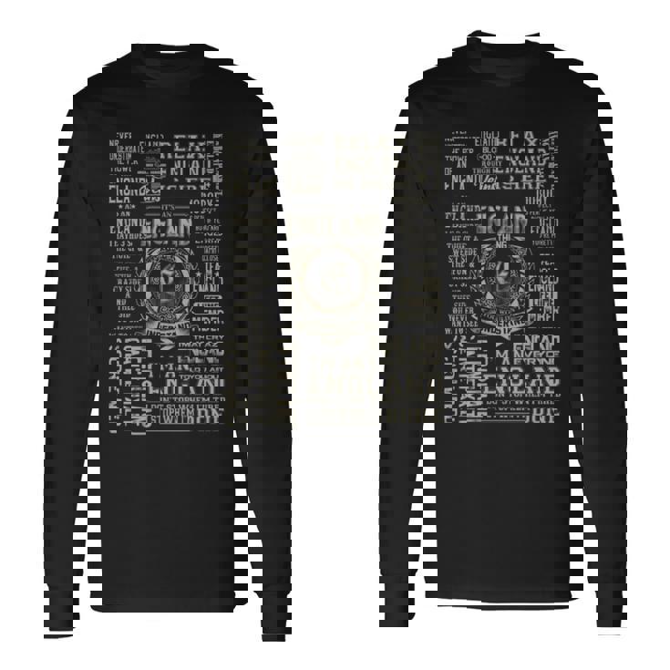 It's An England Thing England Name Long Sleeve T-Shirt