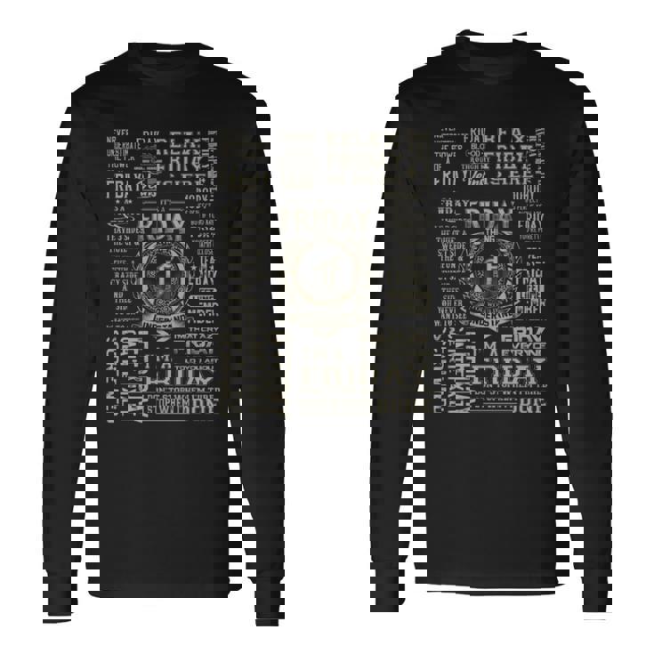 It's A Friday Thing Friday Name Long Sleeve T-Shirt