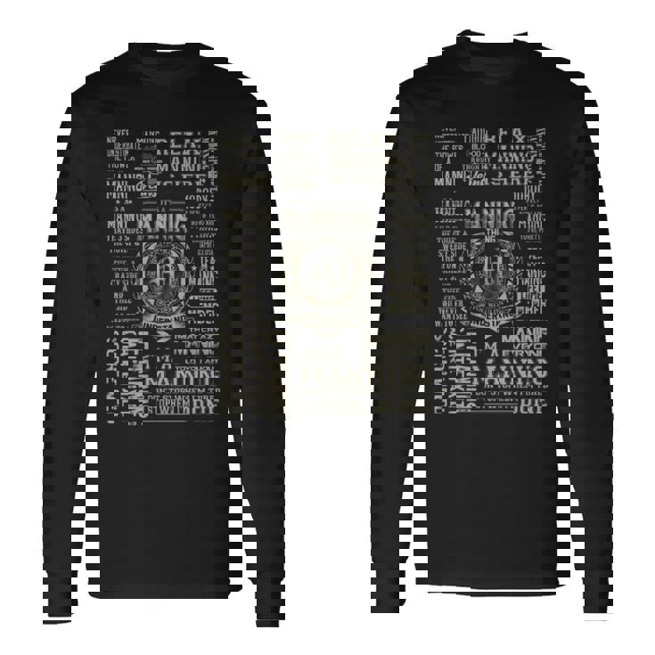マダラニンゲン LOGO LONGSLEEVE T-SHIRT funny-window-cleaner-man-long-