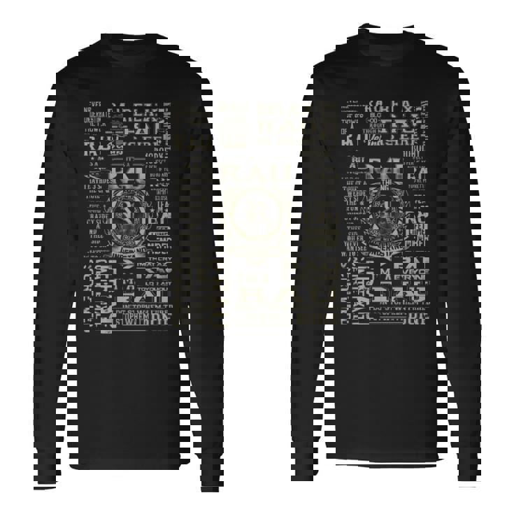 It's A Rau Thing Rau Name Long Sleeve T-Shirt