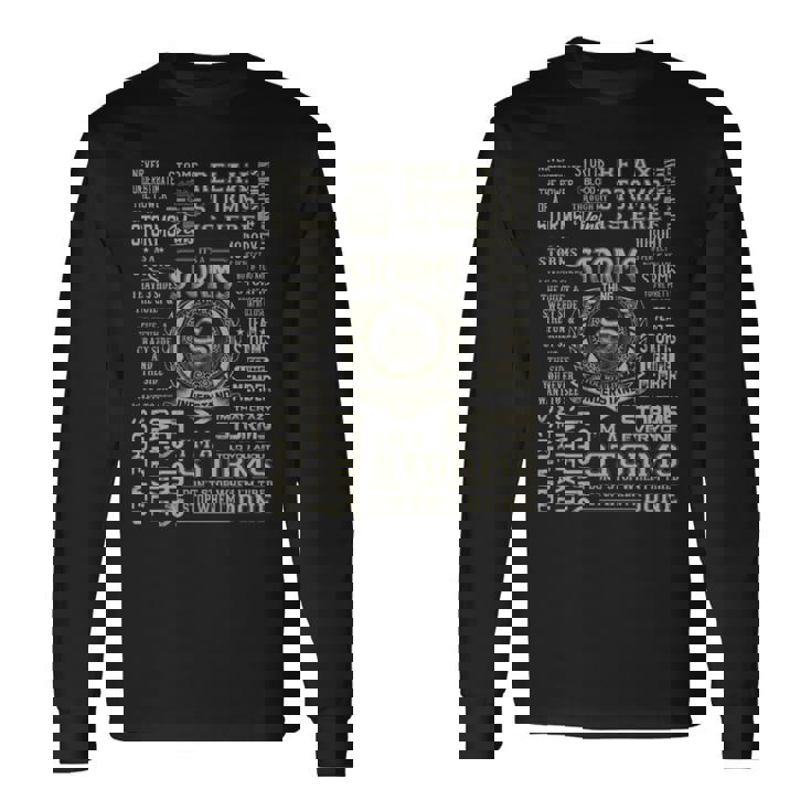 It's A Storms Thing Storms Name Long Sleeve T-Shirt
