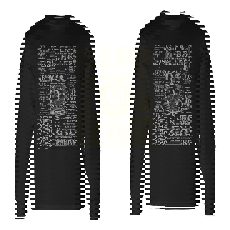 It's A Vegas Thing Vegas Name Long Sleeve T-Shirt