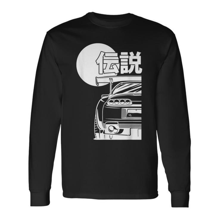 Jdm Japan Motorsport Tuning Car Legend 90S Langarmshirts Geschenkideen