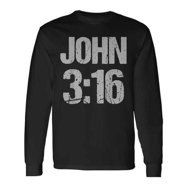 John 3 Langarmshirts Geschenkideen