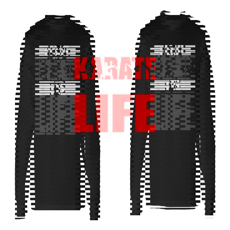 Karate Arte Marcial Japón Karateca Camiseta de manga larga