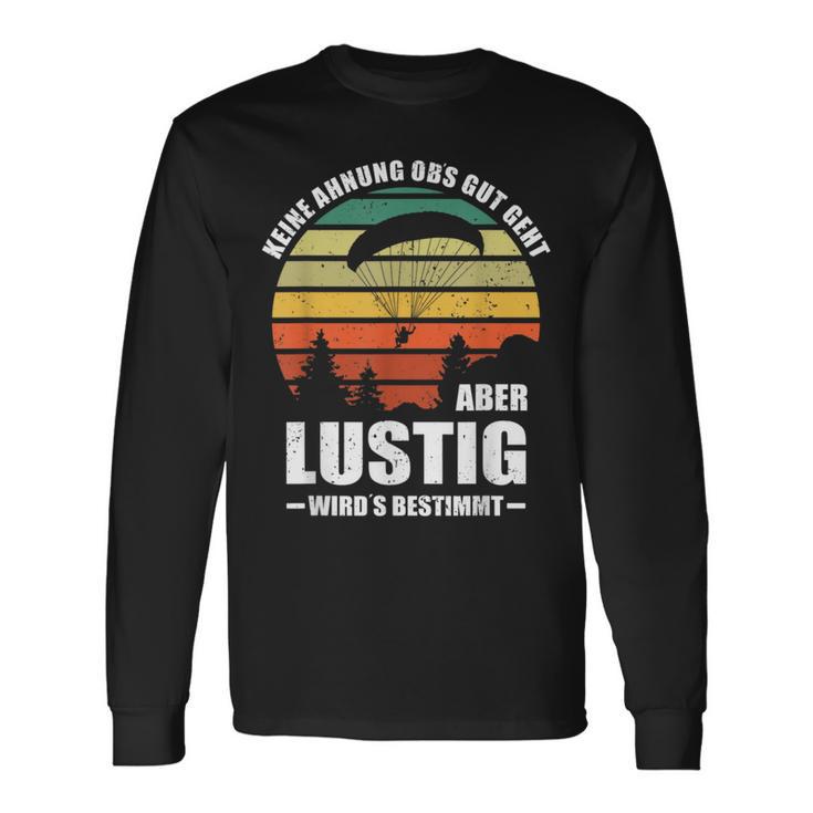 Keine Ahnung Obs Gut Geht Wirds Besticht German Langu S Langarmshirts Geschenkideen