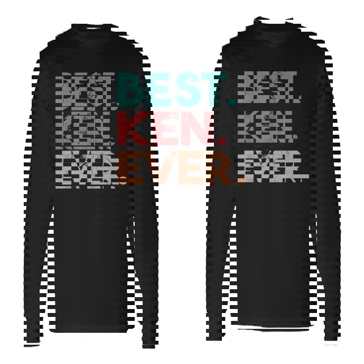 Ken The Name Best Ken Ever Vintage Long Sleeve T-Shirt