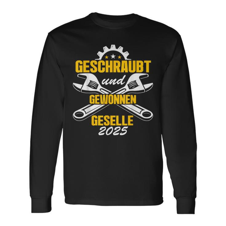 Kfz Mechatroniker Bestanden Gesellenprüfung Geselle 2025 Langarmshirts Geschenkideen