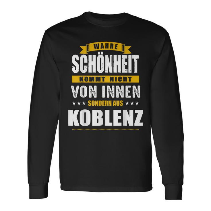 Koblenz Germany City Home German Langarmshirts Geschenkideen