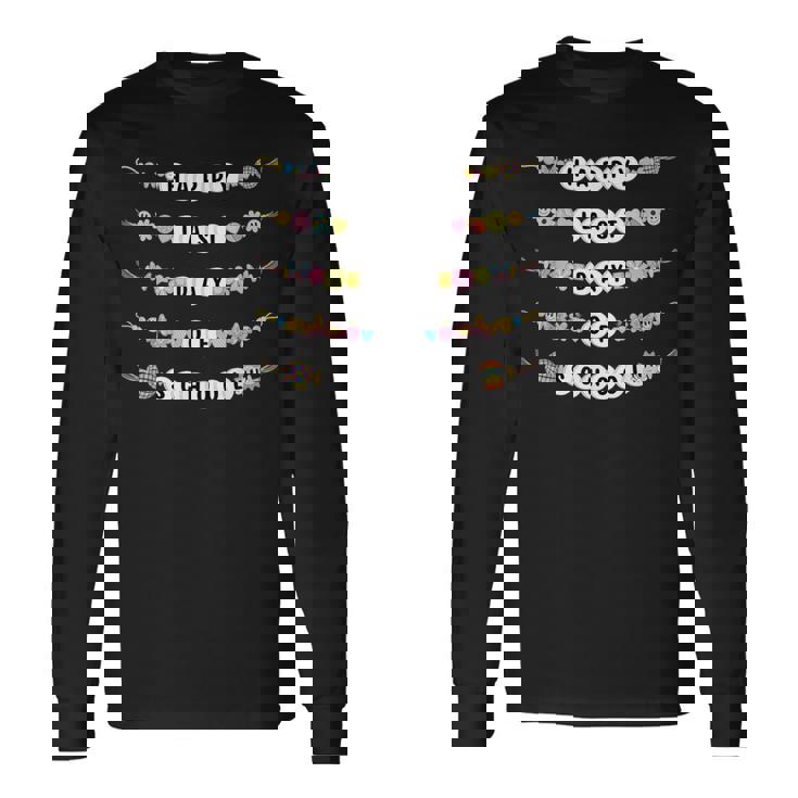 Last Day Of School Friendship Bracelets School Graduation Long Sleeve T-Shirt