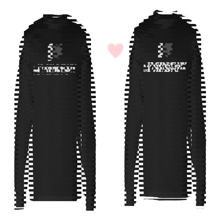 I Love My Chinese Spy I Heart My Chinese Spy Long Sleeve T-Shirt