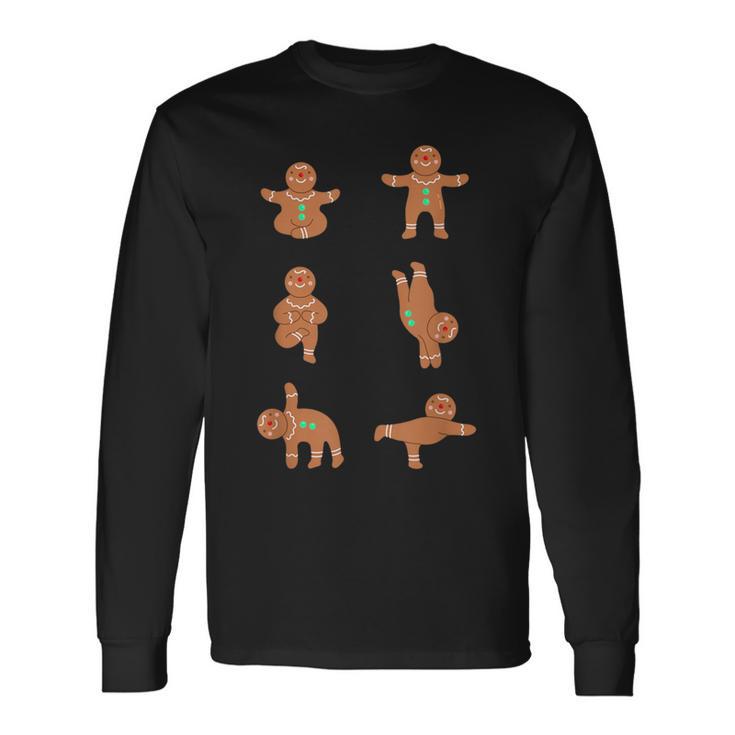 Lustiges Yoga Christmas Weihnachten Langarmshirts Geschenkideen