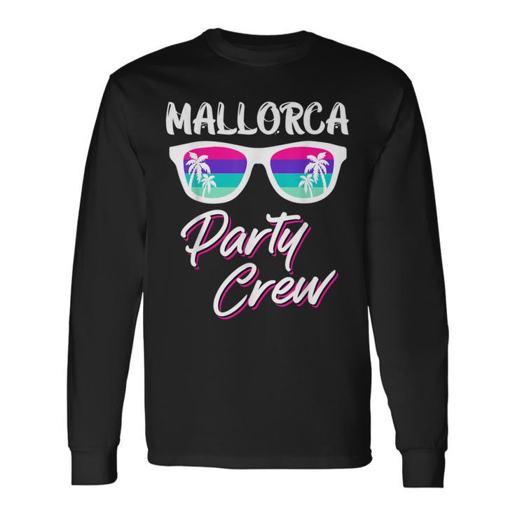 Mallorca Party Crew Malle Party Crew Malle Holiday Langarmshirts Geschenkideen