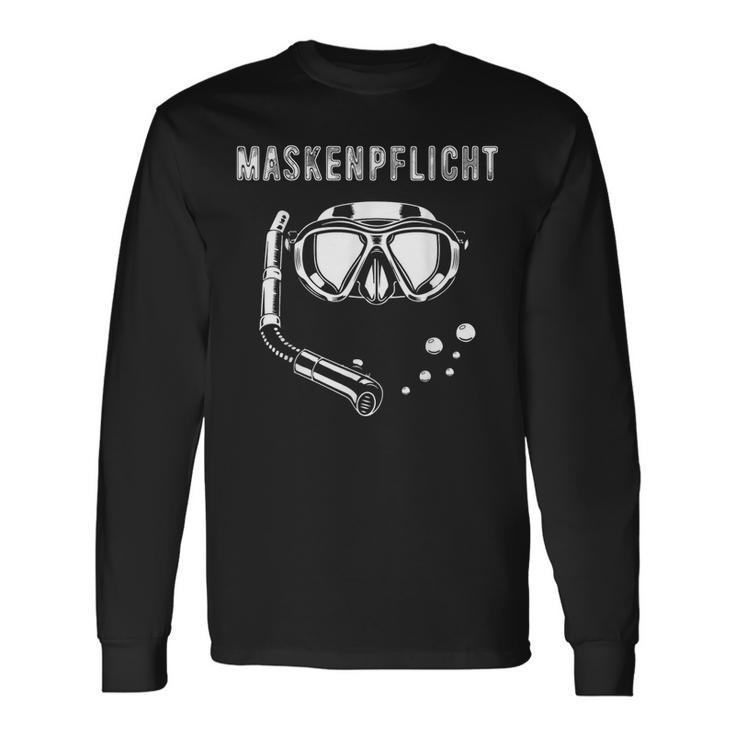 Mask Requirement Diving Mask Diving Diving Goggles Langarmshirts Geschenkideen