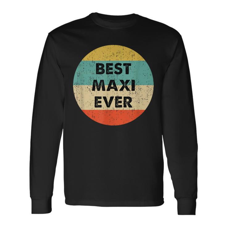 Maxi First Name Langarmshirts Geschenkideen