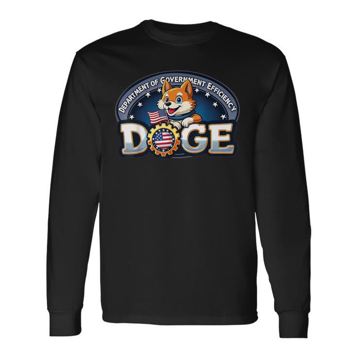 Ministry Of Government Efficiency DOGE Elon Langarmshirts Geschenkideen