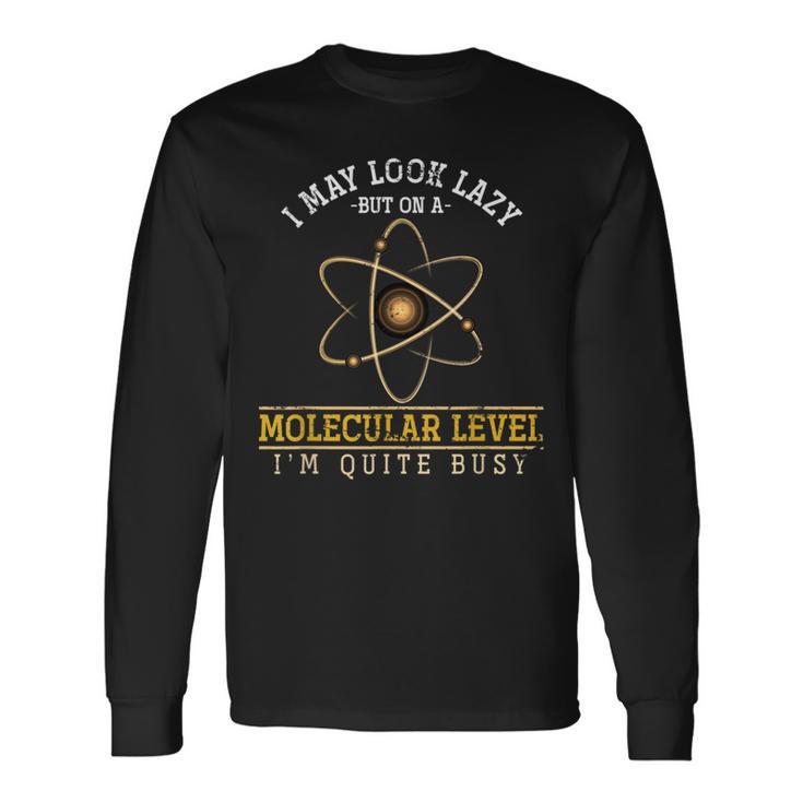 Nerd Scientist Biology Langarmshirts Geschenkideen