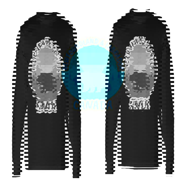 Newfoundland And Labrador Canada Long Sleeve T-Shirt