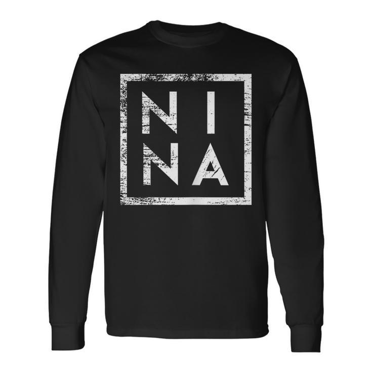 Nina Minimalism Langarmshirts Geschenkideen