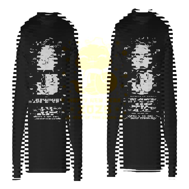 Nouvel An Lunaire 2025 Année Du Serpent Chinois Asiatiqueietnamien T-shirt à manches longues