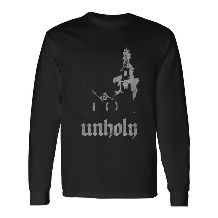 Occult Unholy Okkult Satan Witch Hexen Antichrist Langarmshirts Geschenkideen