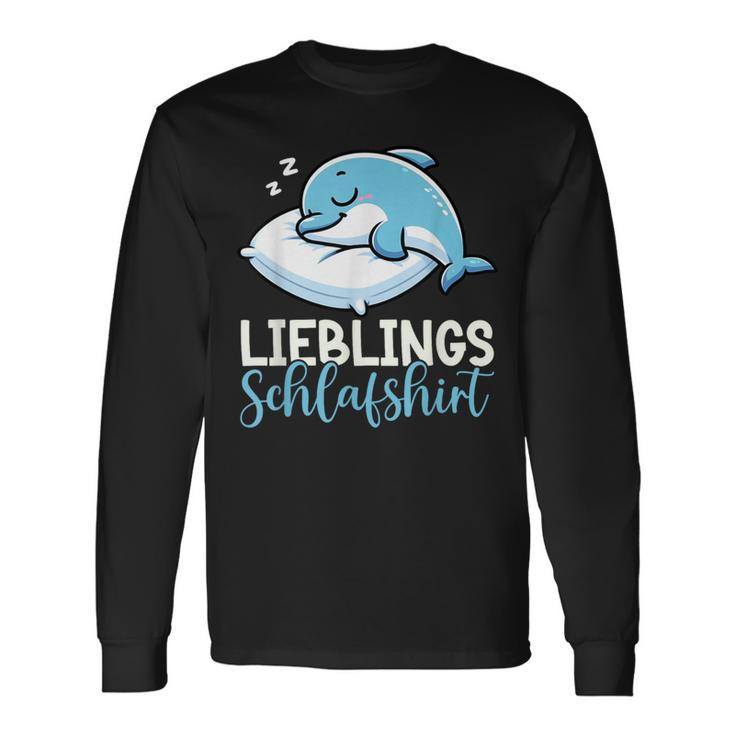 Official Sleep Dolphin Pyjamas Napper Langarmshirts Geschenkideen