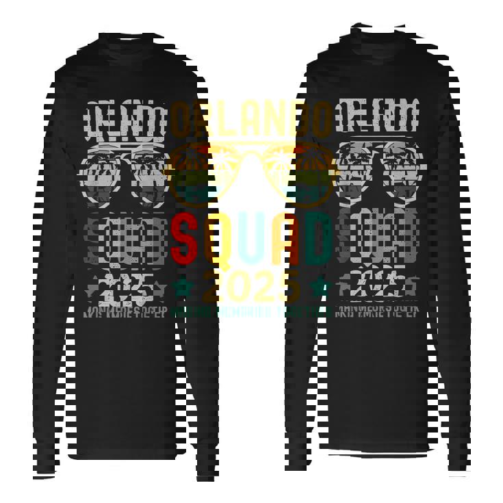 Orlando 2025Acation Squad Florida Family Matchingintage Camiseta de manga larga
