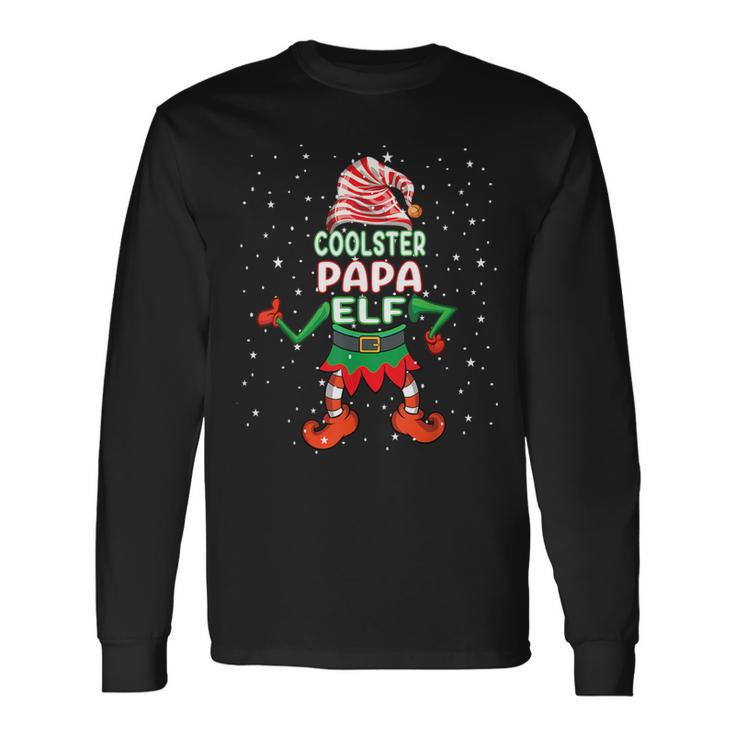 Papa Elf Outfit Christmas Family Elf Christmas Xmas Langarmshirts Geschenkideen