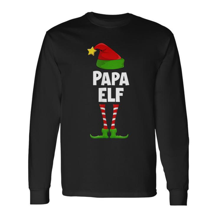 Papa Elf Partner Look Family Elves Outfit Xmas Christmas Langarmshirts Geschenkideen