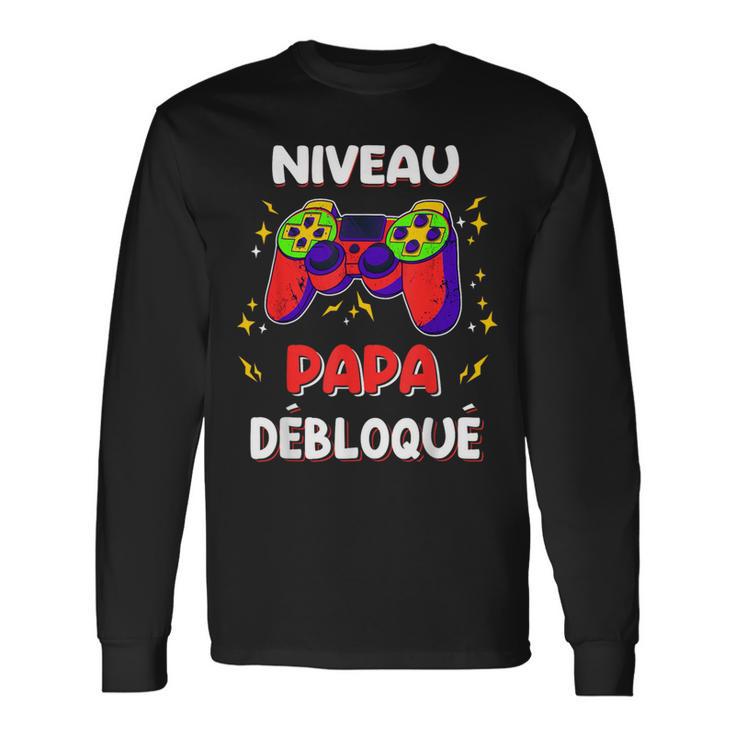 T-Shirt "Niveau Parrain Débloqué" - Cadeau Humour Geek Pour Futur Parrain, Style Rétro Gaming - 12