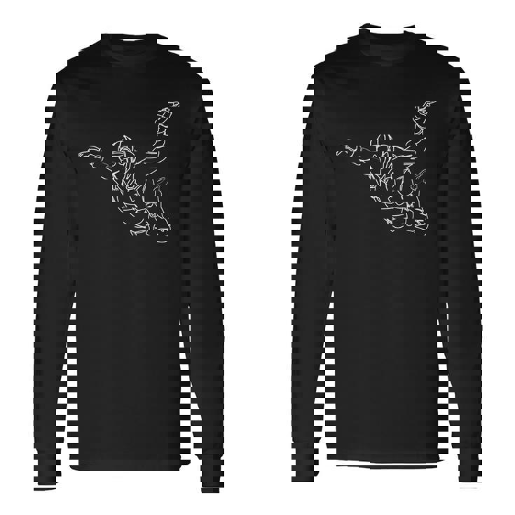 Paracaidista Deportes Extremo Paracaidismo Camiseta de manga larga