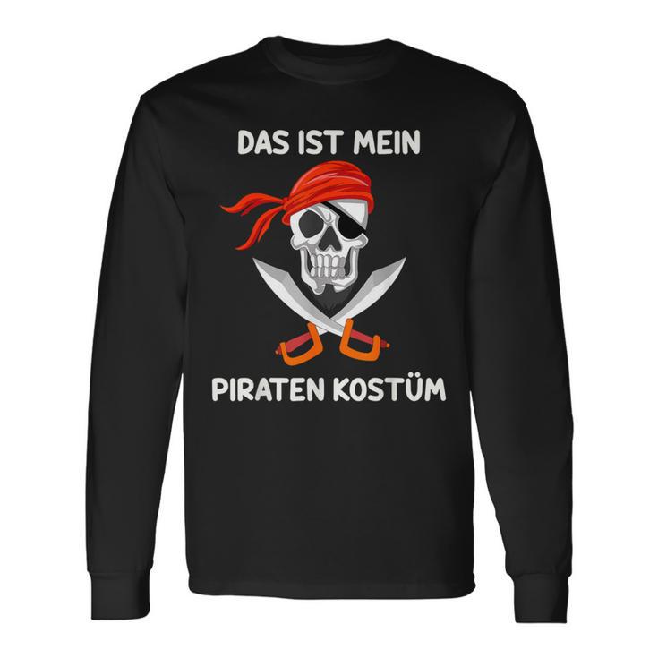 This Is My Pirate Costume Langarmshirts Geschenkideen