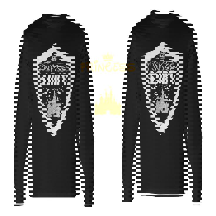 Princess Security Princess Protection Princess Daughter Long Sleeve T-Shirt Gifts ideas