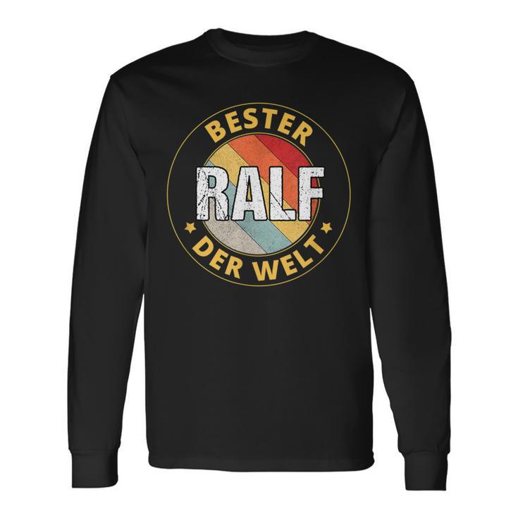 Ralf First Name Langarmshirts Geschenkideen