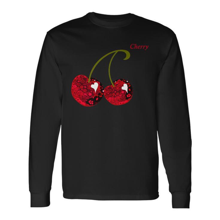 Red Cherry Cherry Cherry Langarmshirts Geschenkideen