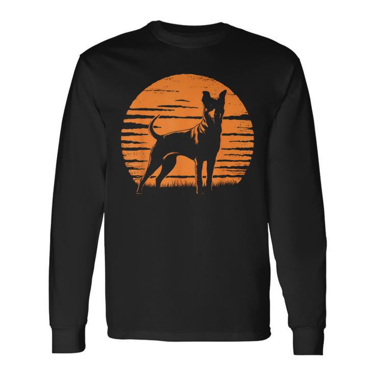 Retrointage Working Kelpie Dog Langarmshirts Geschenkideen