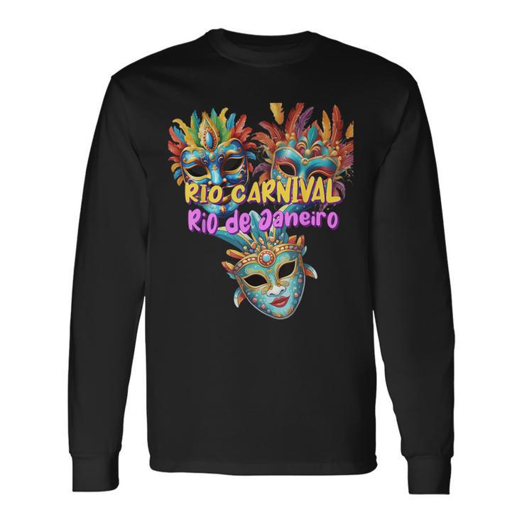 Rio Carnival Rio De Janeiro Brazil Circus Costume Langarmshirts Geschenkideen