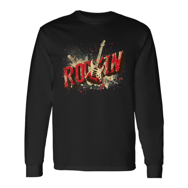 Rock 'N Roll Guitar Outfit Langarmshirts Geschenkideen