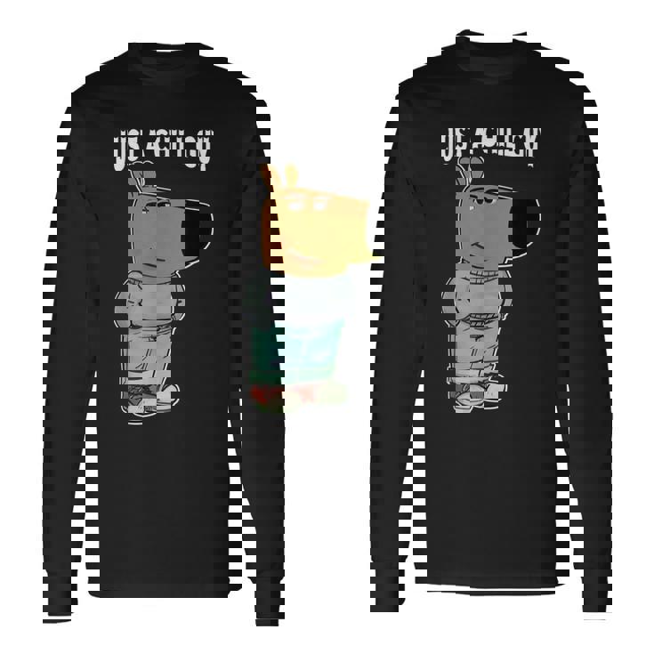 S Para Perros Chill Guy Cool Chill Guy Meme Camiseta de manga larga