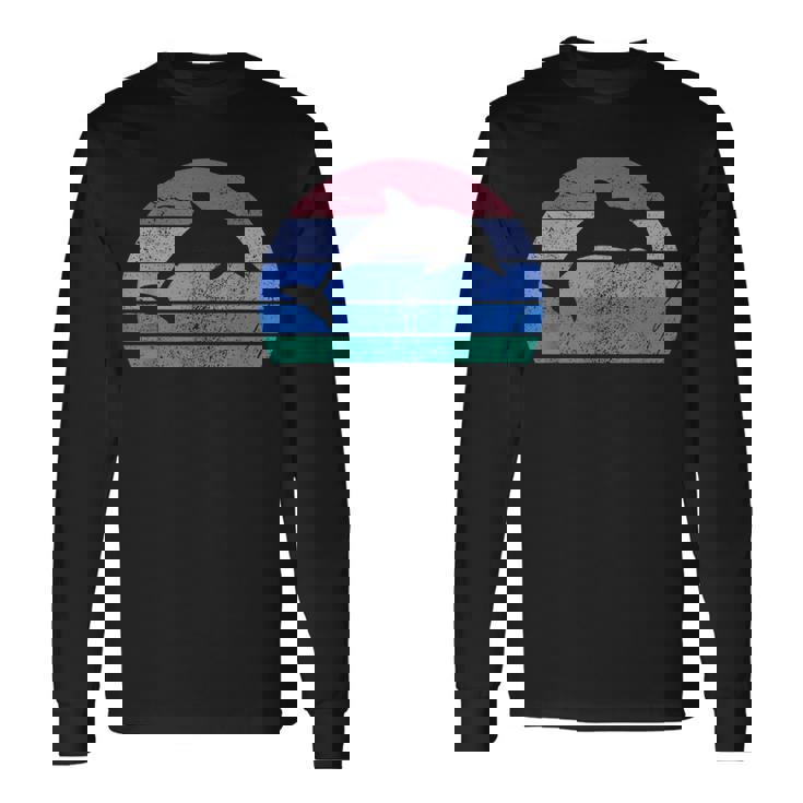 Save The Dolphin Endangered Species Tee Long Sleeve T-Shirt