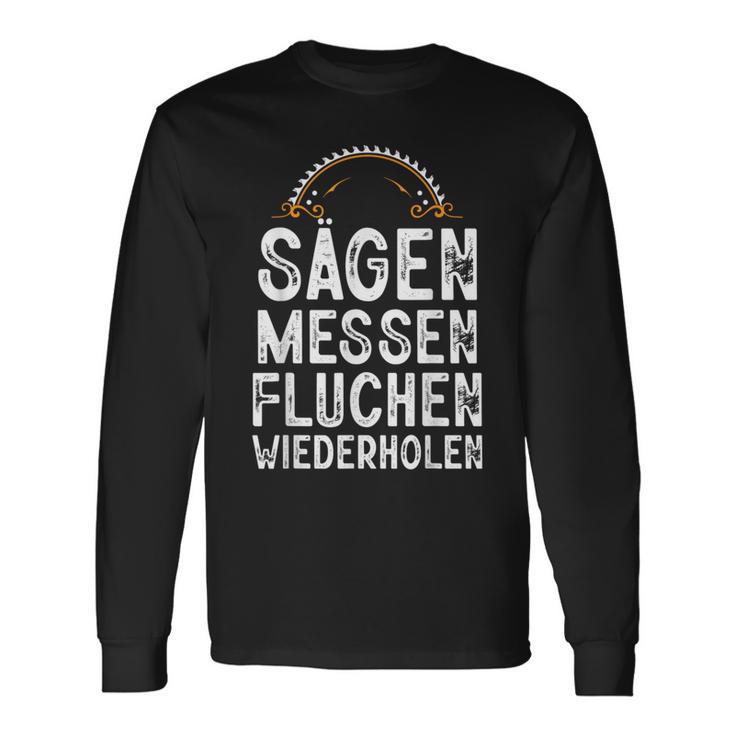 With Saws Trade Fairs Diy Craftsman Langarmshirts Geschenkideen