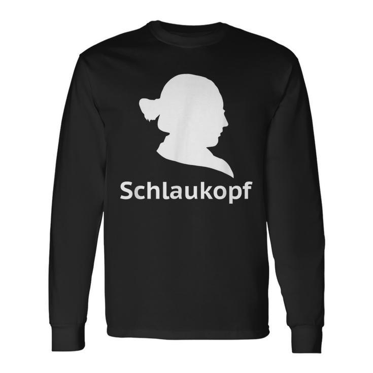 Schlaukopf Weidel For German Chancellor Langarmshirts Geschenkideen