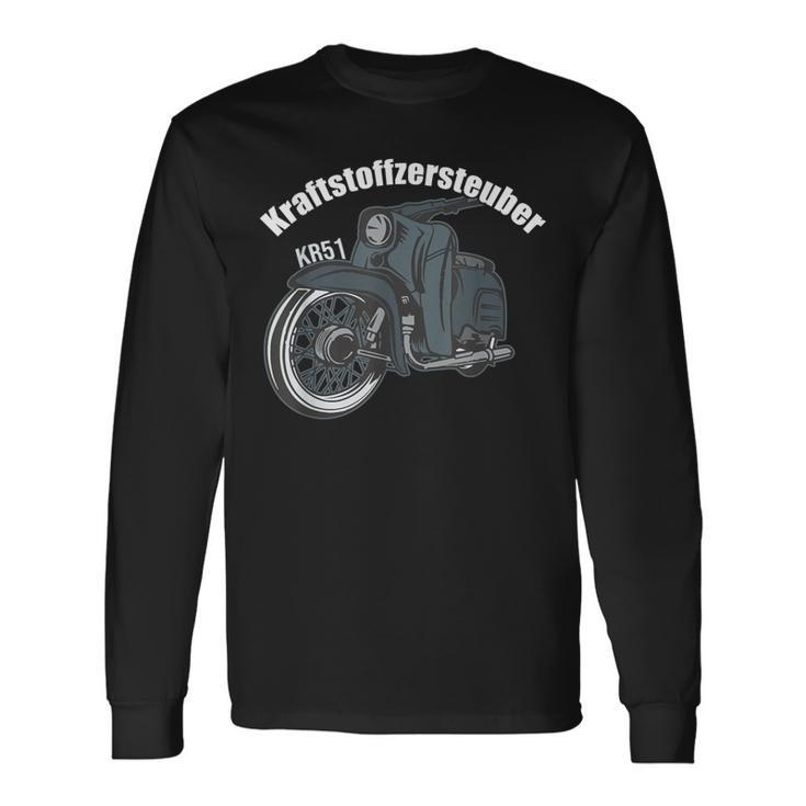 Schwalbe Kr51 Simson Moped Ddr Fuel Distributor Gray S Langarmshirts Geschenkideen