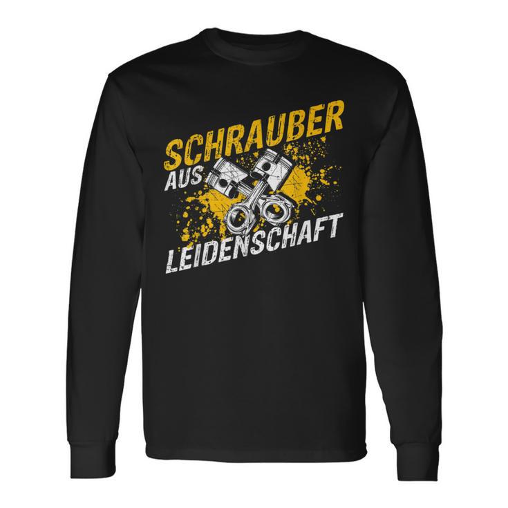 Screwdriver From Passion Mechanic Screwdriver Langarmshirts Geschenkideen