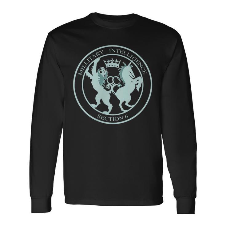 Secret Intelligence Service Sis Mi6 Langarmshirts Geschenkideen